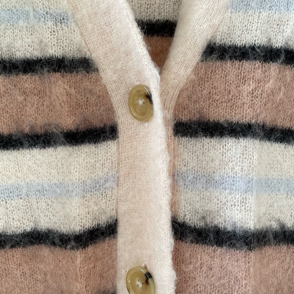 Acne Studios - Keda Striped Cardigan - XXS - Picture 5 of 8